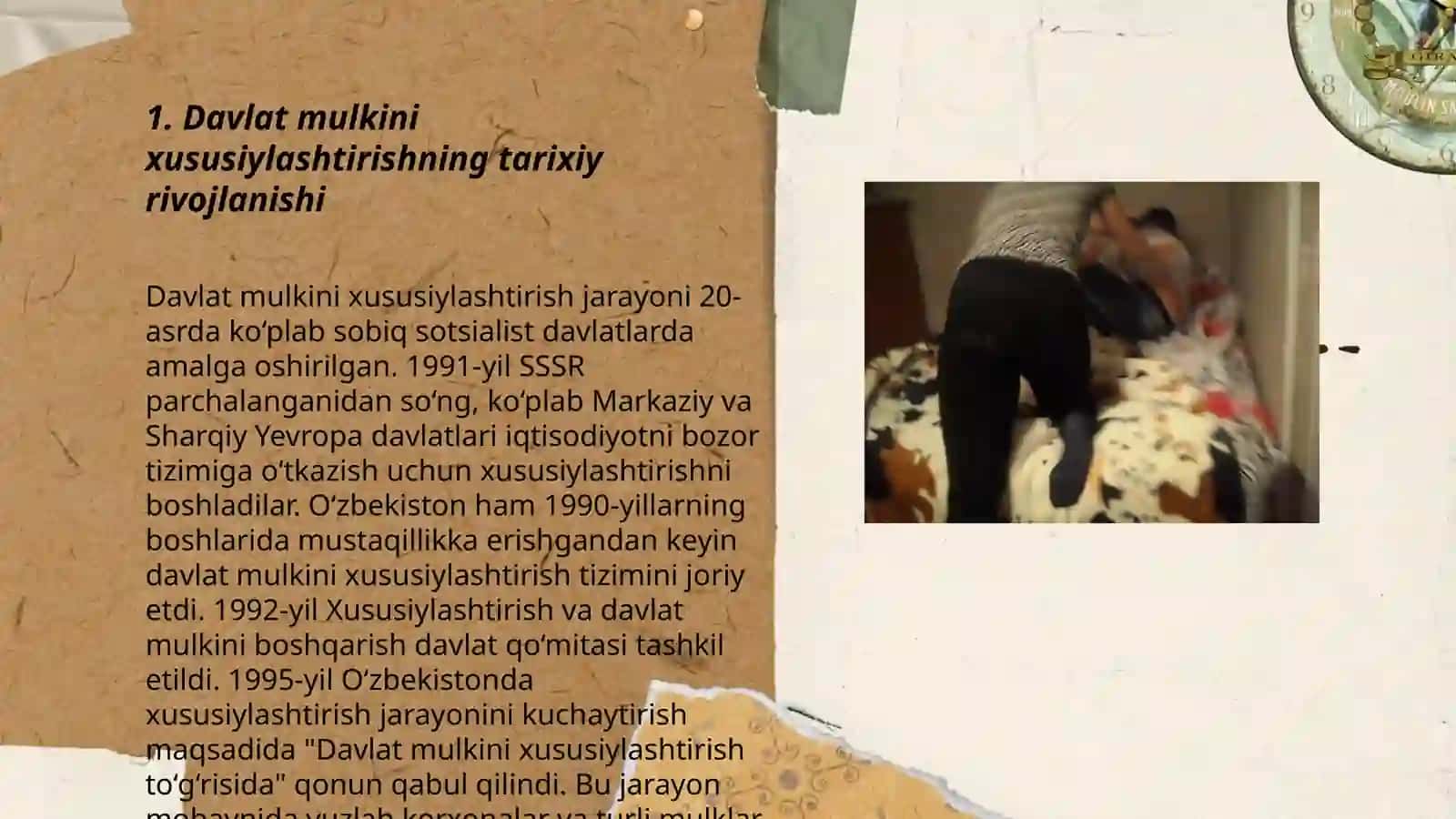 Davlat mulkini xususiylashtirish va boshqarish siyosati 3