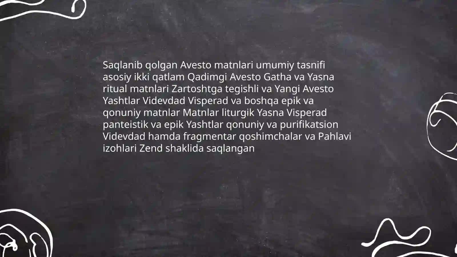 Saqlanib qolgan Avesto matnlari 3