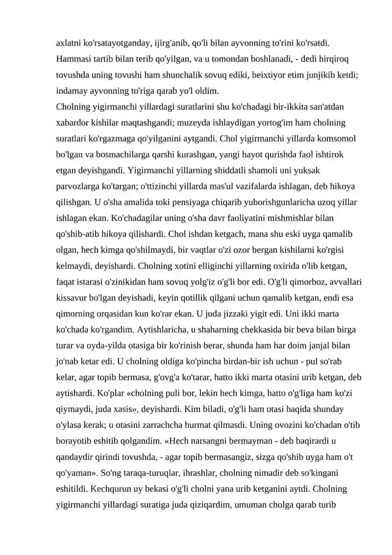 Maymun yetaklagan odam (hikoya) 3