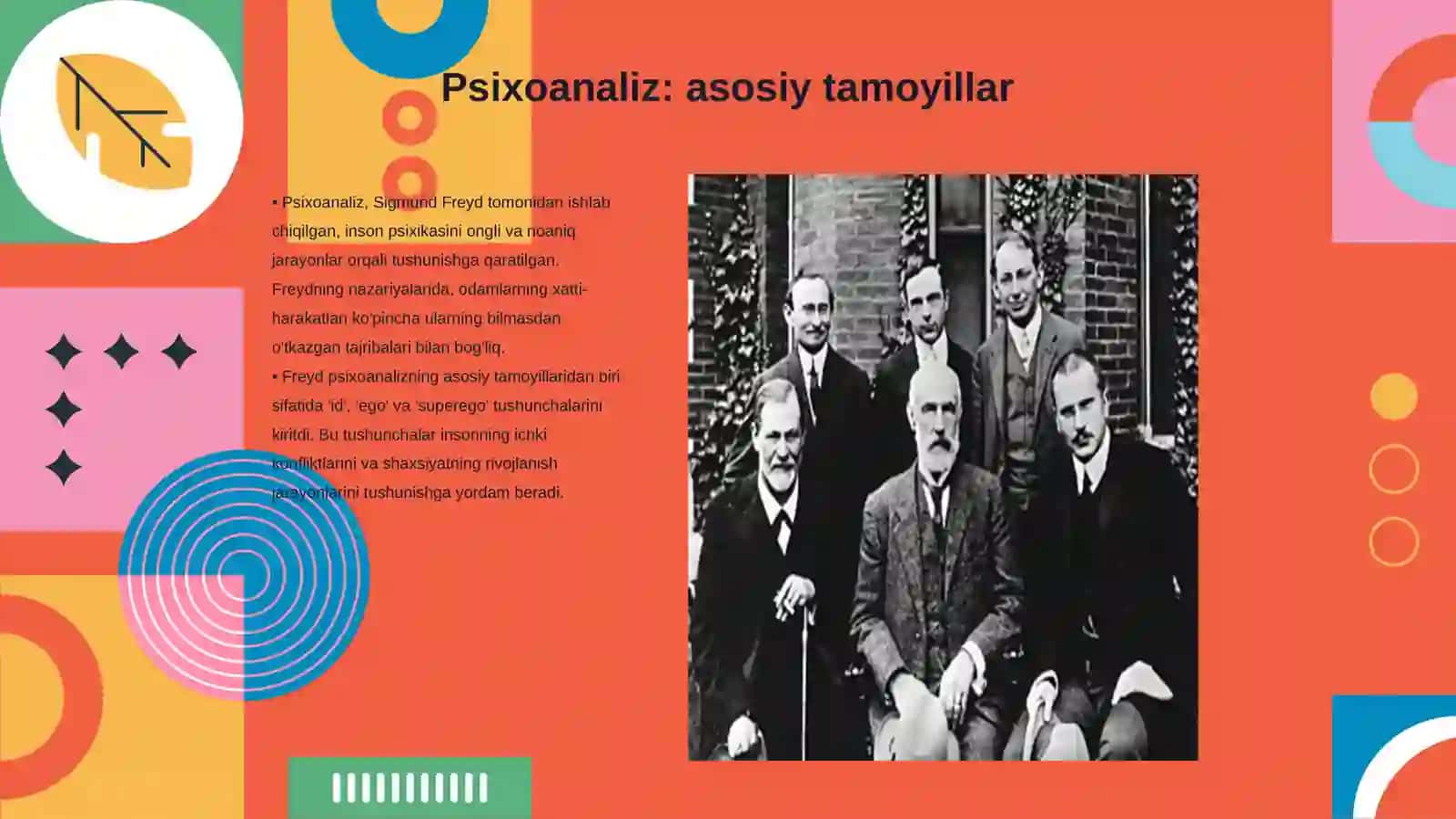 Psixoanaliz va psixodinamik terapiya Geshtaltpsixologiya va bixeviorizm 3