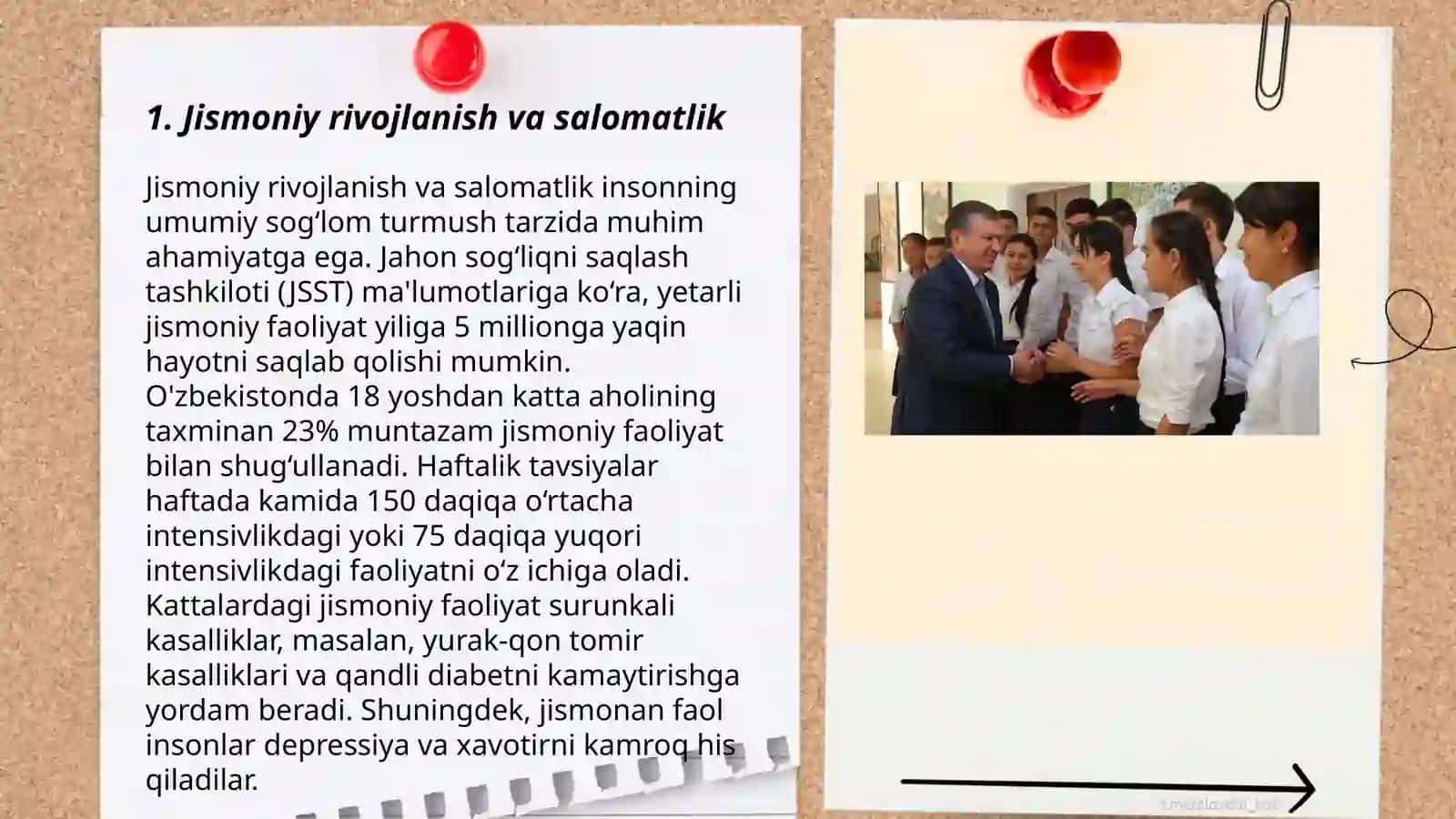 Jismoniy rivojlanish va salomatlik 3