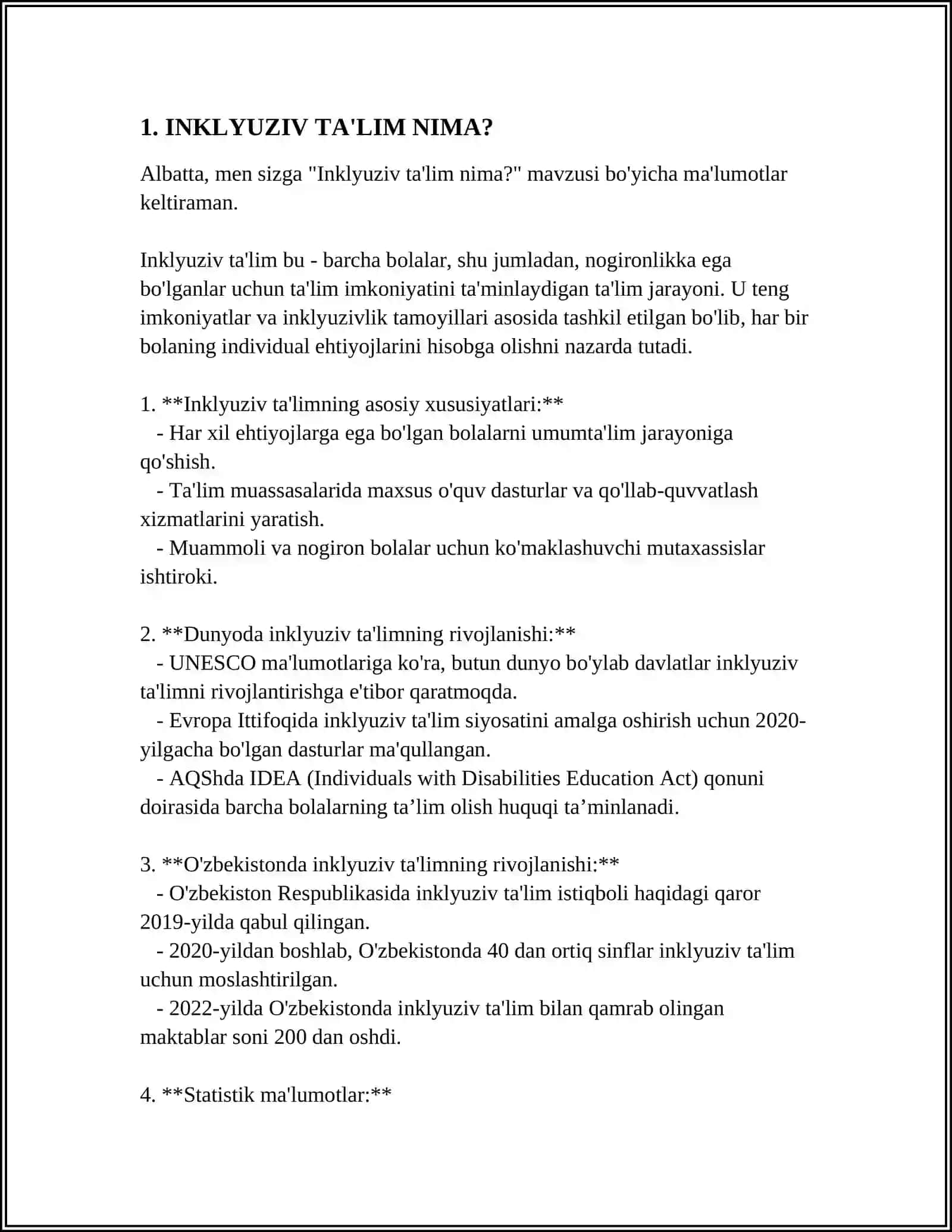 INKLYUZIV, UY TA'LIMIVA "MEHRLI MAKTAB" LARGA BOLALARGA JALB ETISH 3