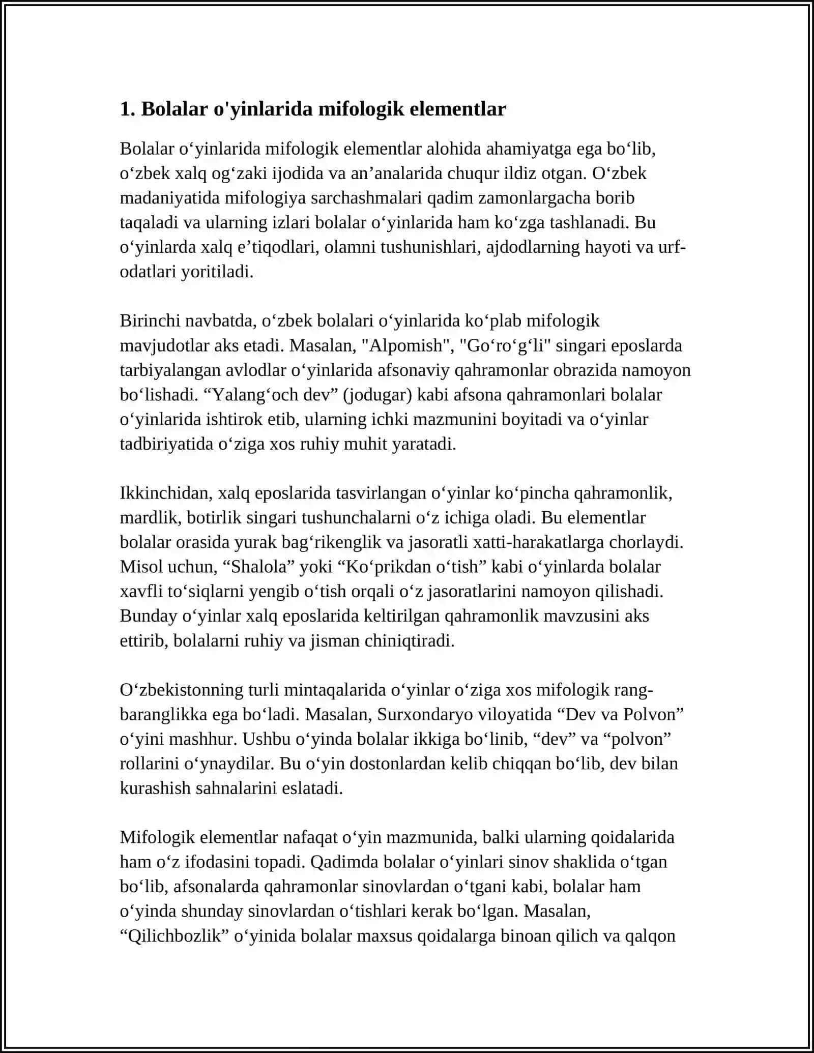 BOLALAR FOLKLORIDA MIFOLOGIK ELEMENTLAR 3