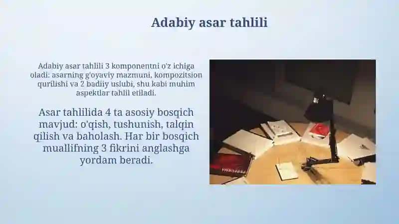Adabiy asar tahlili 3