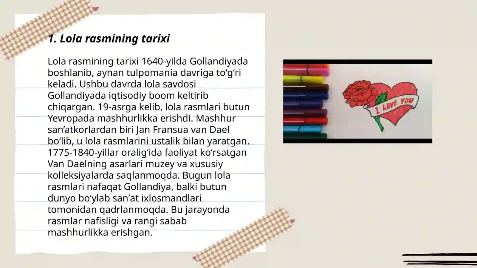 Lola rasmini chizish 3