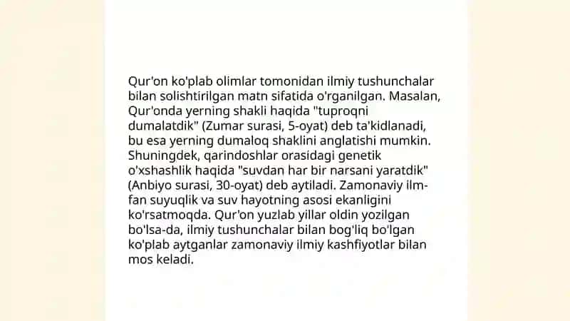 F.Rouzental Quronda ilm tushunchasini tahlil qilgan olim mavzusida ilmiy maqola yozish 3