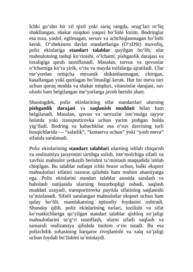Pоliz ekinlari mahsulоtlarini saqlash. 3