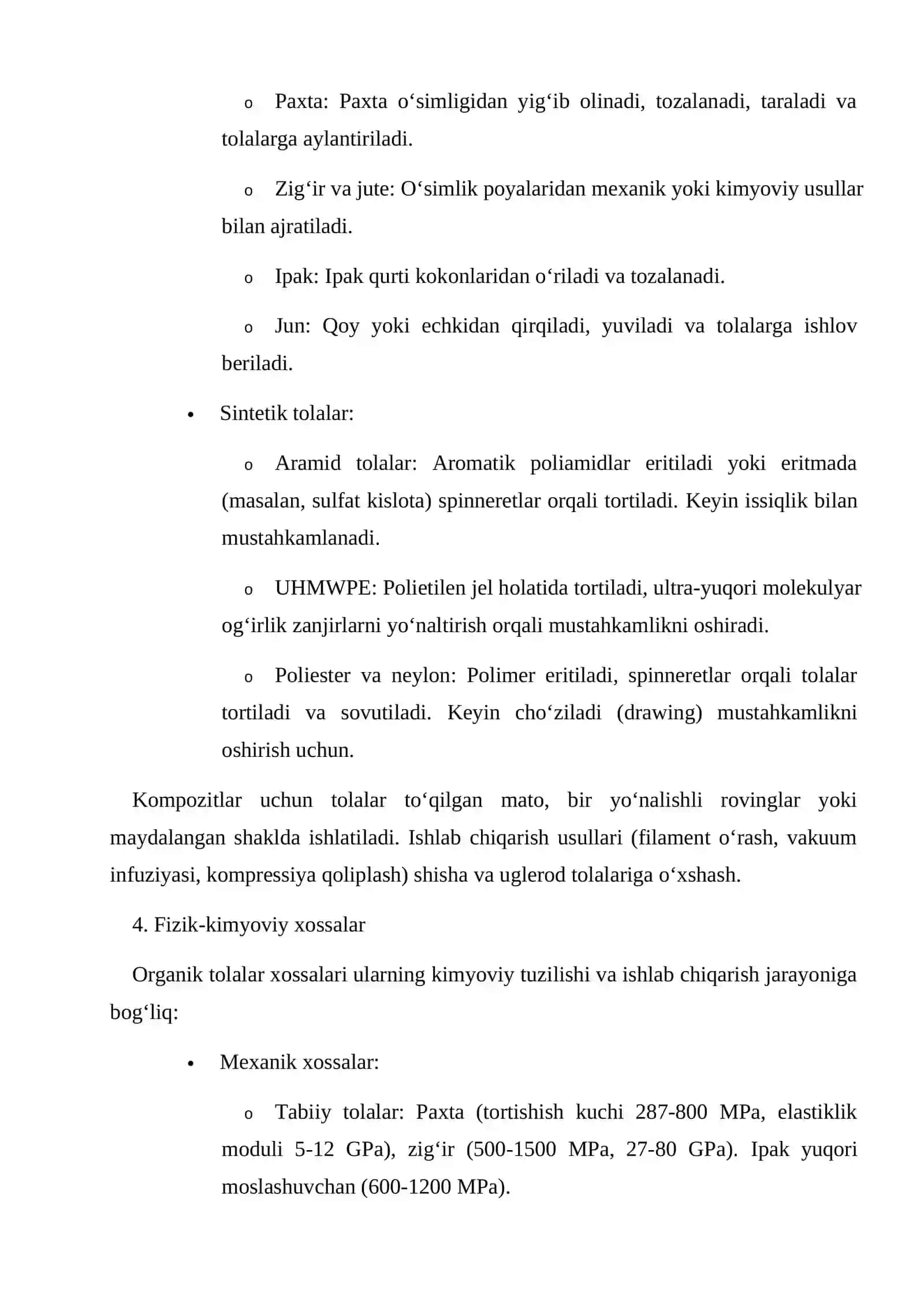 Organik tolalar 3