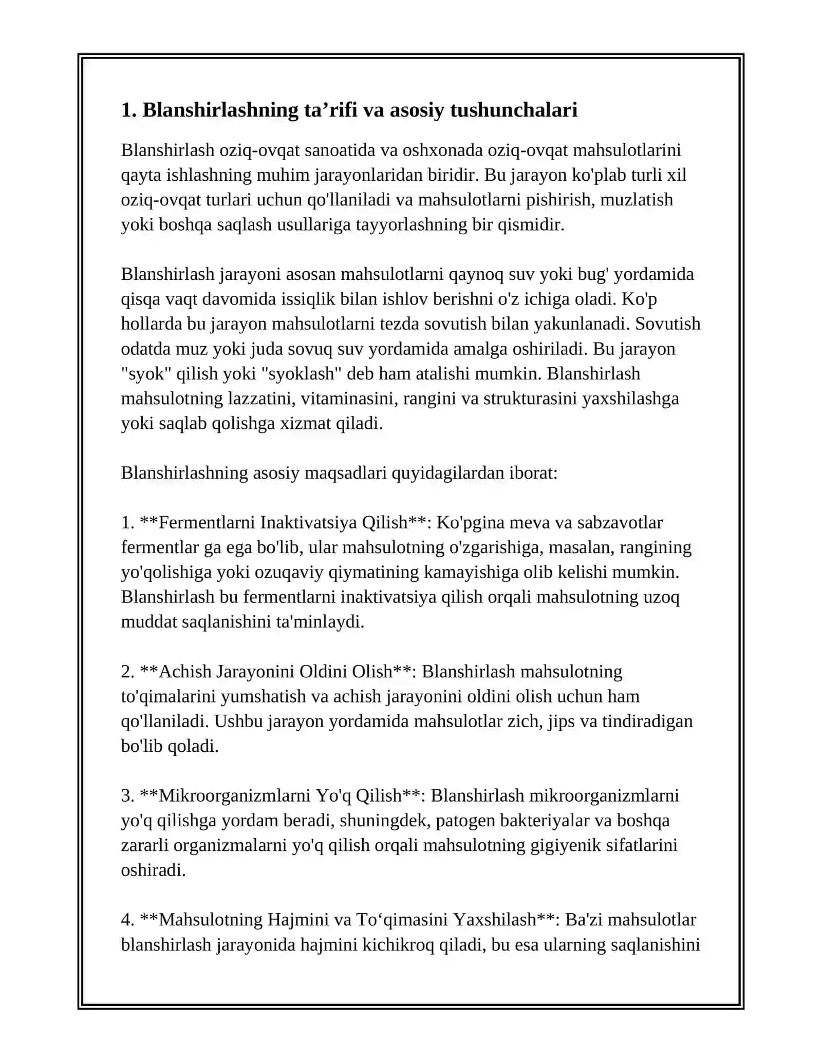 BLANSHIRLASH MA’NOSINI IZOHLASH 3