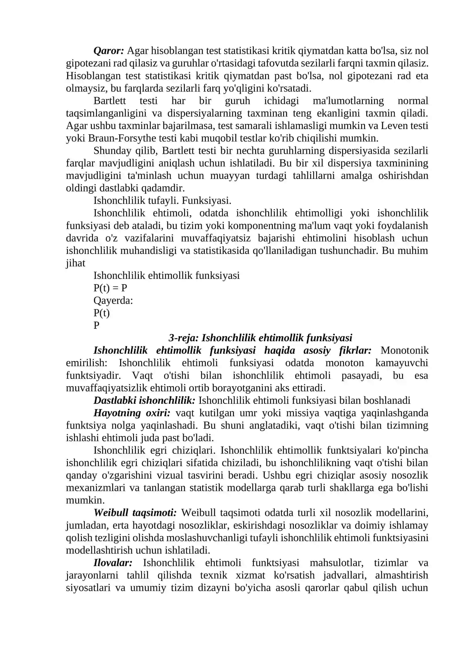 STATISTIK TEKSHIRISH USULLARI 3