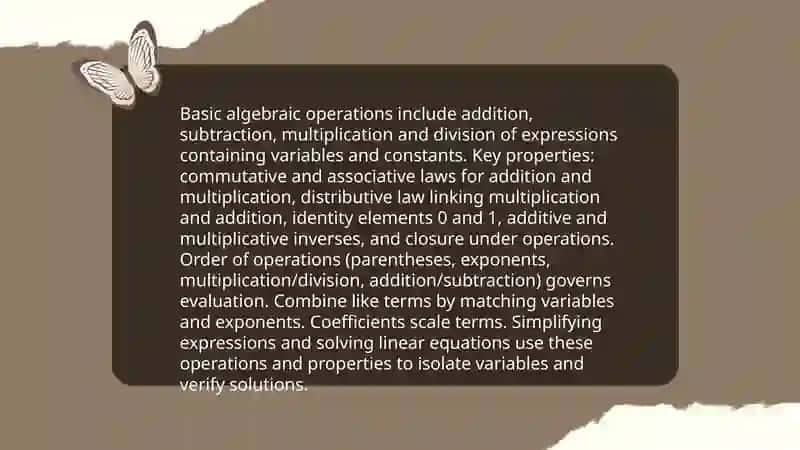 Algebra 3