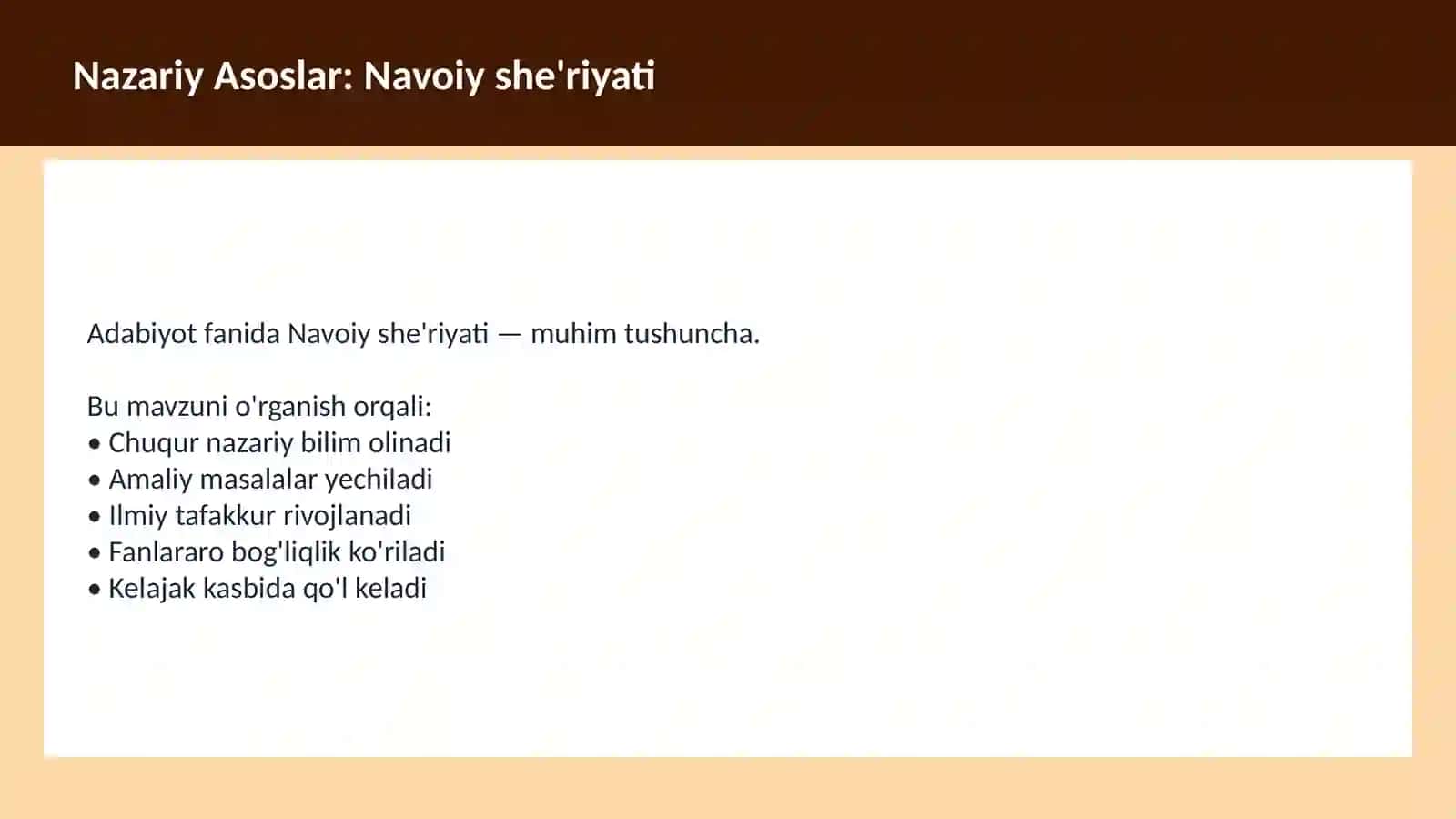 Alisher Navoiy 3