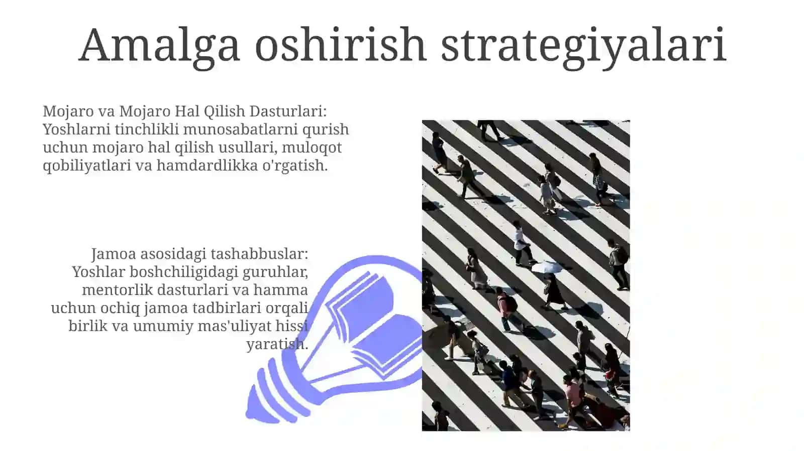 Yoshlar o'rtasidagi muammolarga yechim topish bo'yicha case study 3