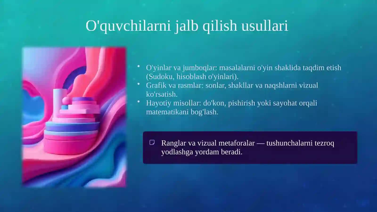 Boshlang'ich sinflarda matematika: O'rgatish usullari va ta'limiy topshiriqlar 3