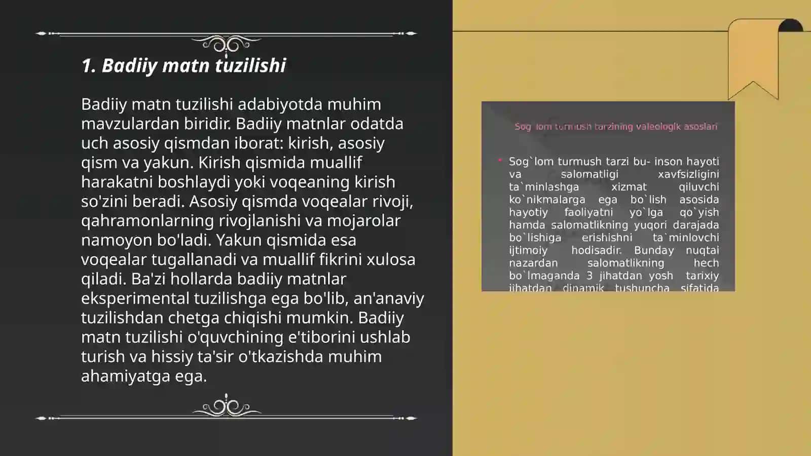 Badiiy matn va uning qismlarini bog'lovchi vositalar 3