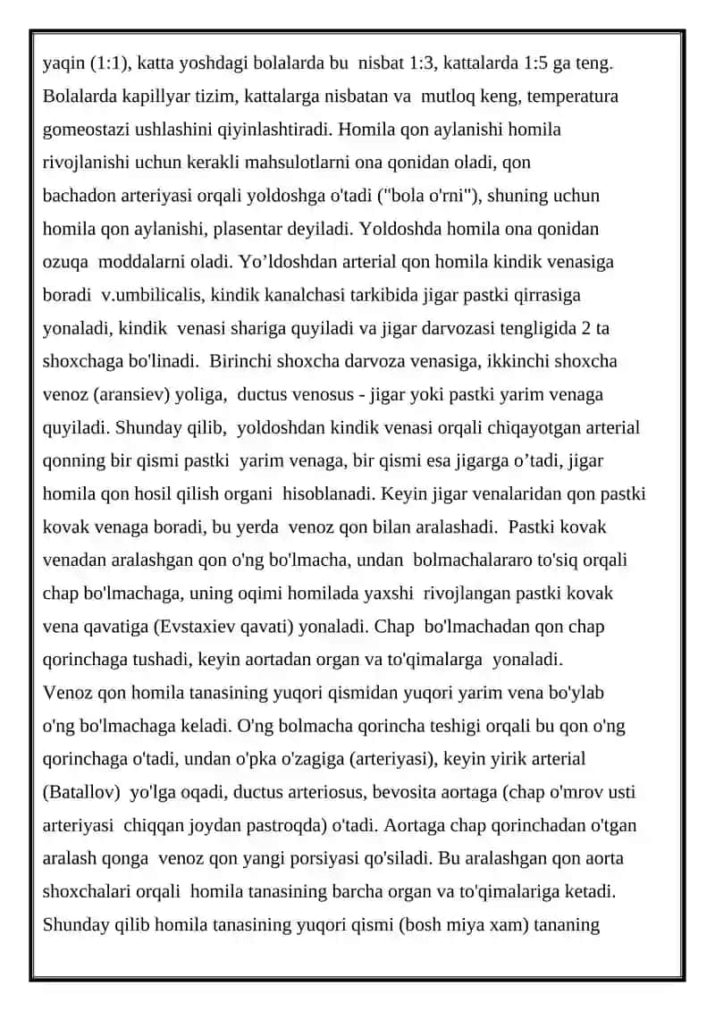 Yurak Qon Tomir Tizimi 3