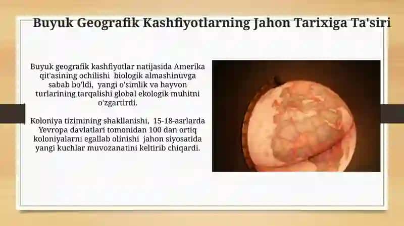 6-mavzu Buyuk geografik kashfiyotlar 3