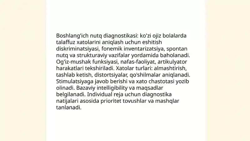 Tovushni to'g'ri tallafuz qilish 3