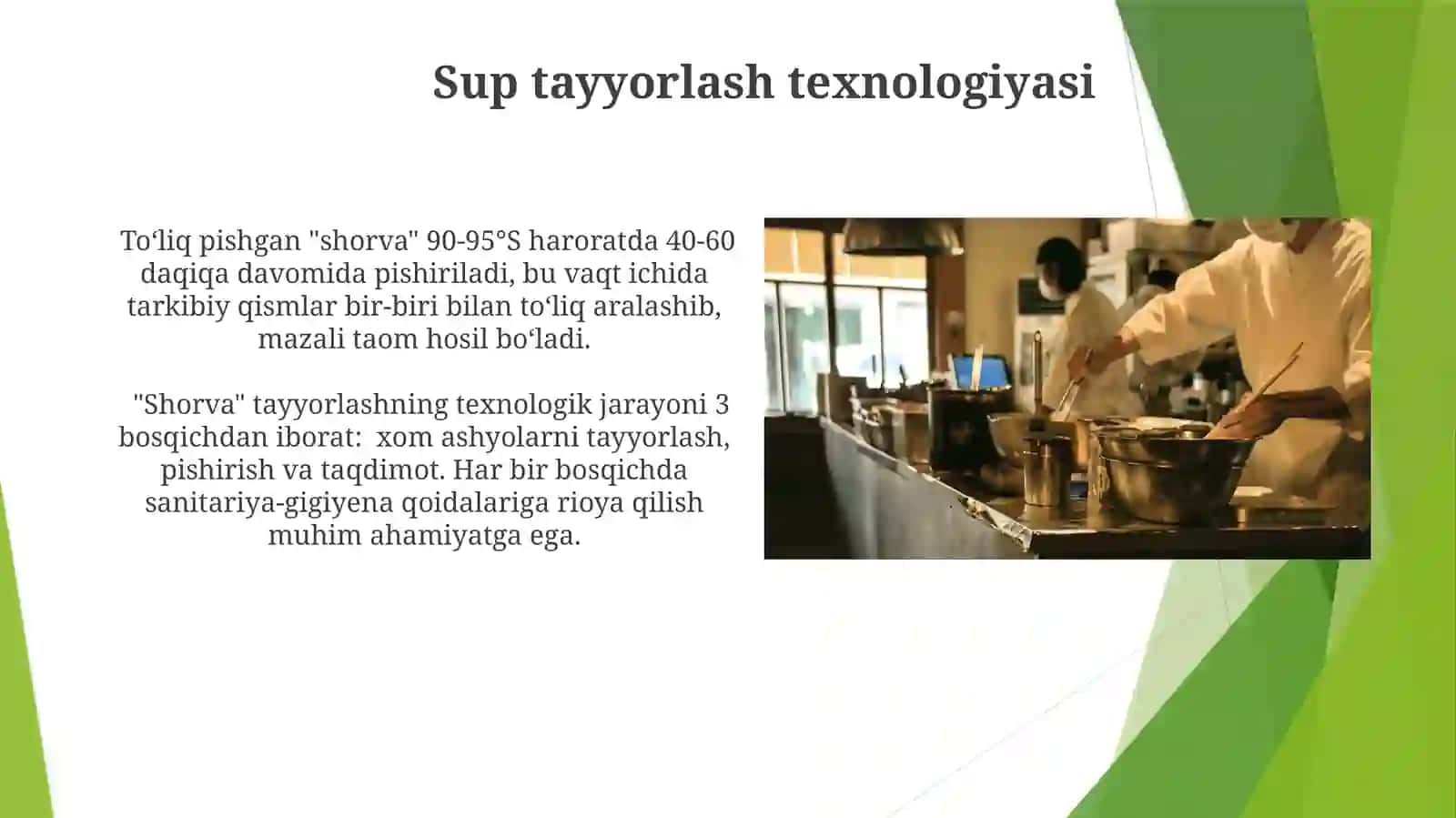 Suyuq taomlarni tayyorlash texnologiyalari 3