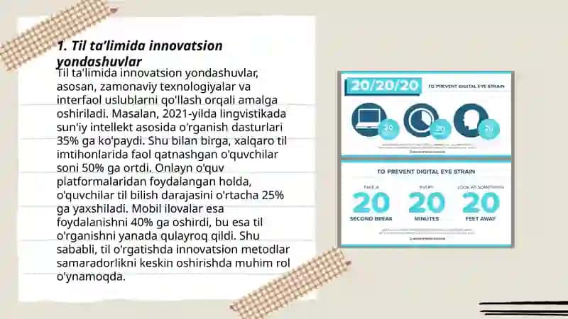 Til Ta'limida Innovatsion Yondashuvlar 3