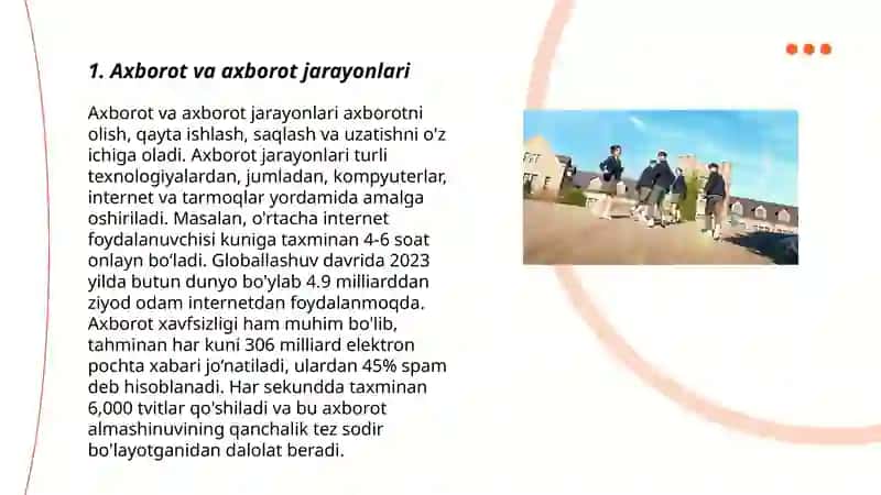 Informatikaning nazariy asoslariga kirish 3