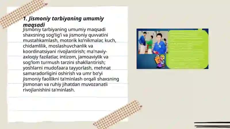 Jismoniy tarbiyaning maqsadi va vazifalari 3