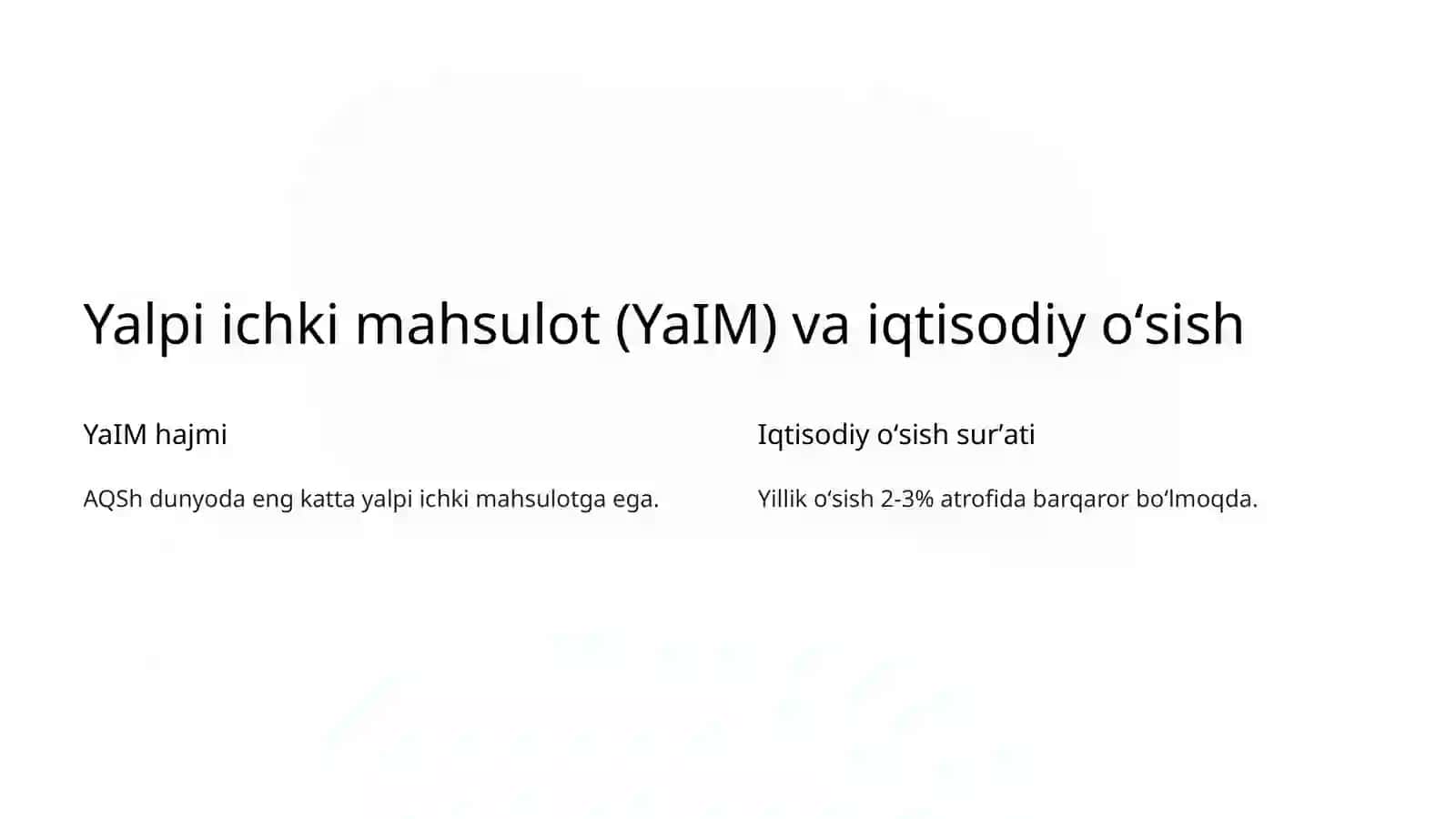 Amerika Qoʻshma Shtatlari iqtisodiyoti 3