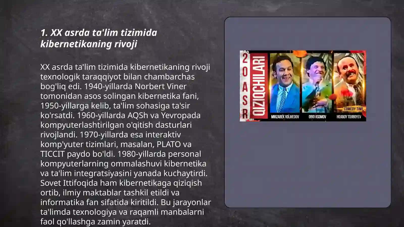 XX asr jahon ta’lim tizimidagi global tendensiyalar 3