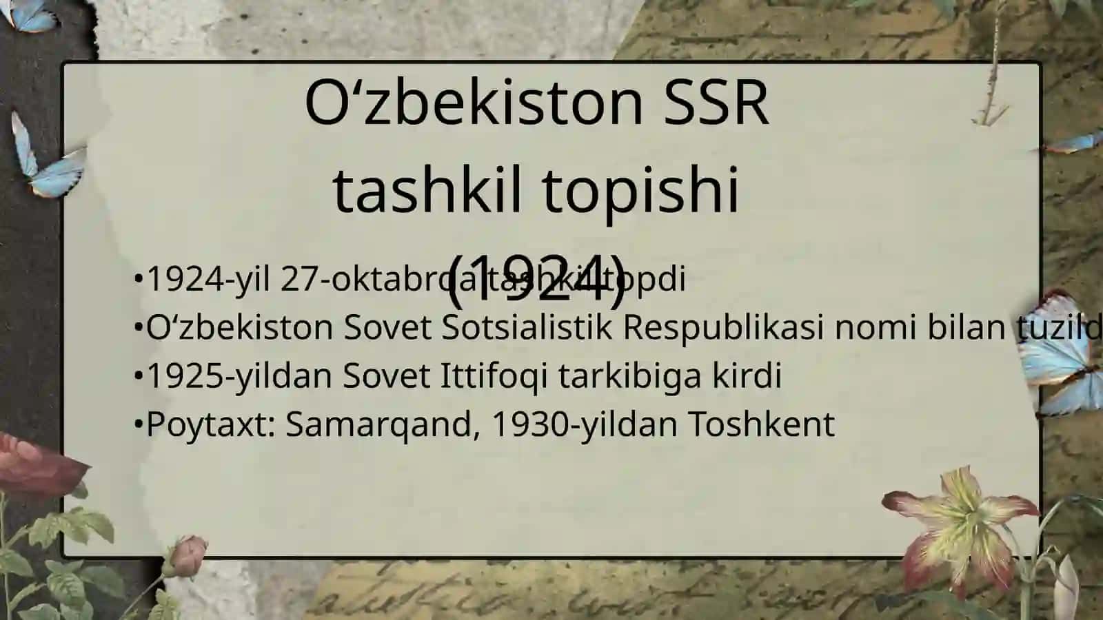 O‘zbekiston SSR tashkil topishi, GKChP voqeasi va 1991-yil Mustaqillik referendumi 3