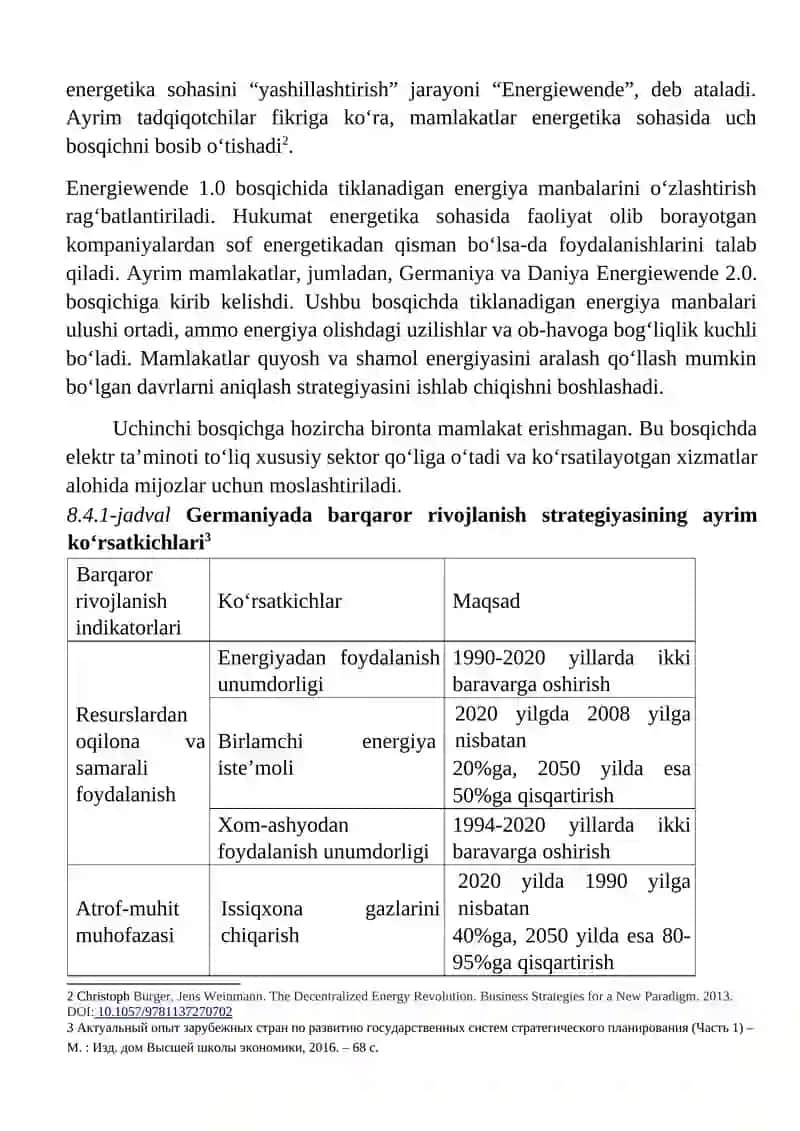 Germaniya hamda Koriya Respublikasida ‘yashil iqtisodiyotga o’tish omillari va rivojlanish istiqbollari 3