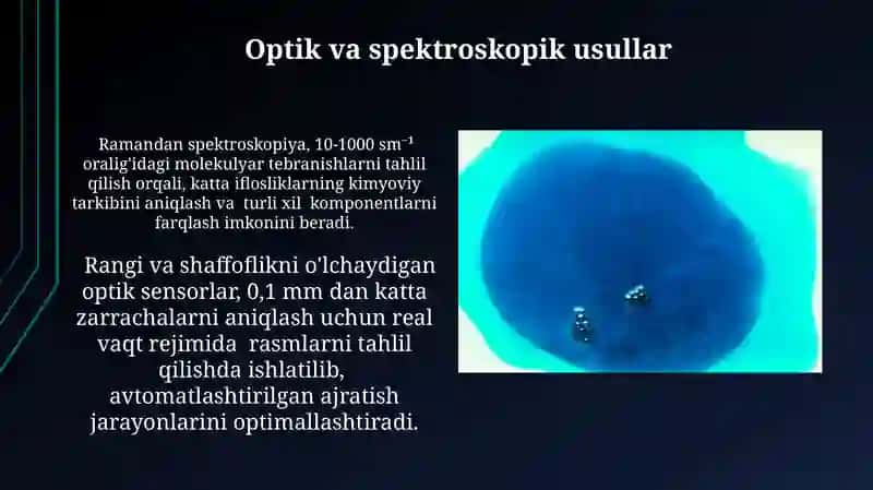 Katta aralashmalarni aniqlash va ajratish jarayonining texnologik tahlili 3