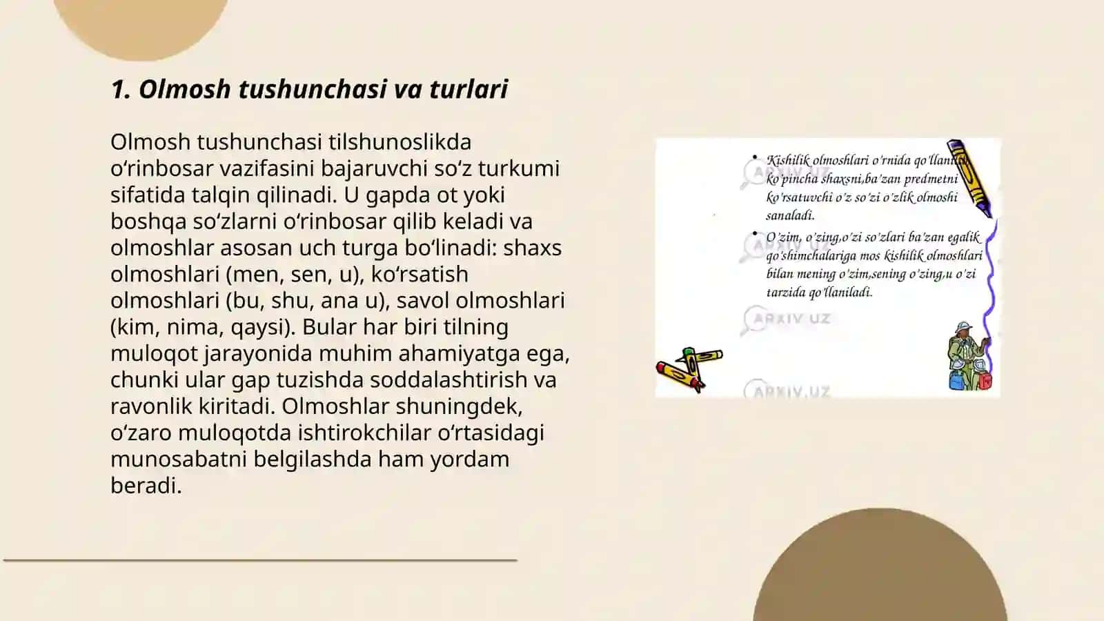 Olmosh so‘z turkumini o‘rganishda talimiy o‘yinlardan foydalanish 3