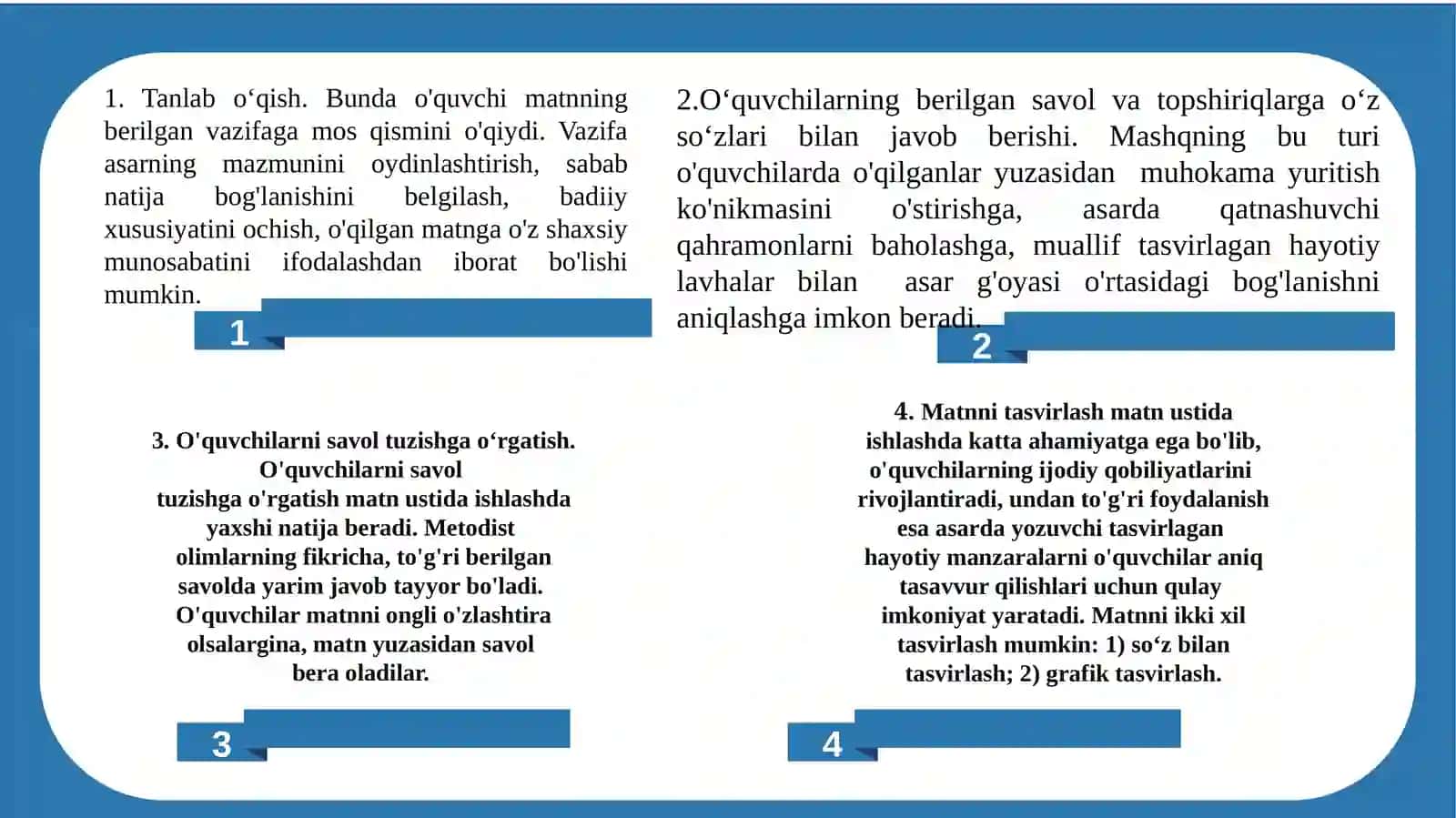Matnning asosiy birliklari 3