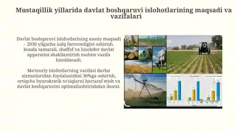 Mustaqillik Yillarida Davlat Boshqaruvi Islohotlarining Asosiy Yo'nalishlari 3