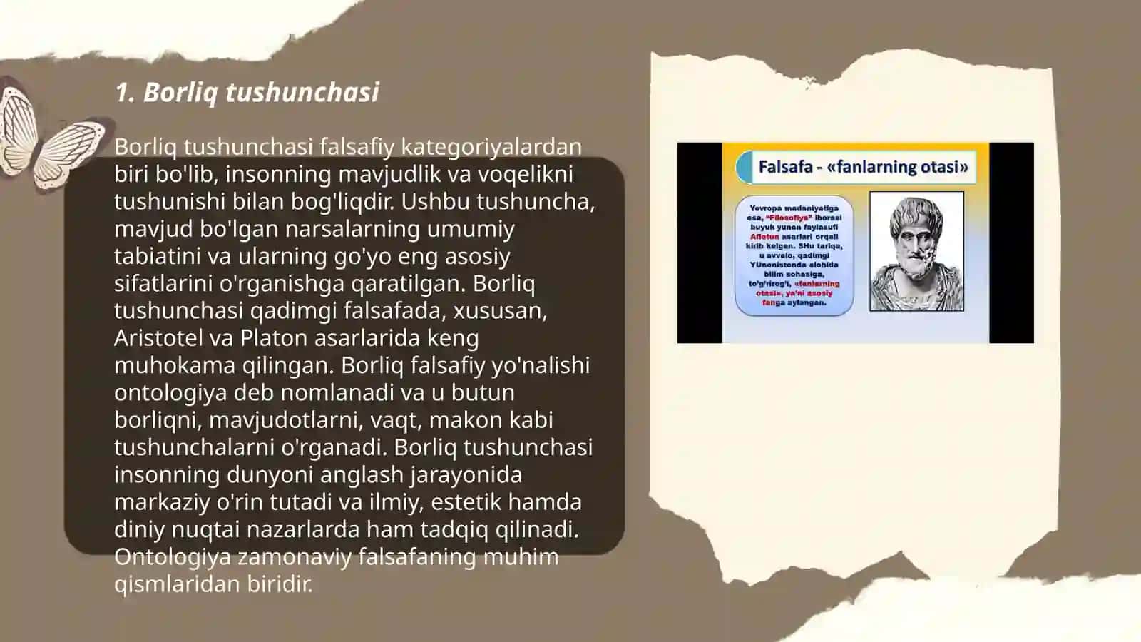 Borliq tushunchasi 3