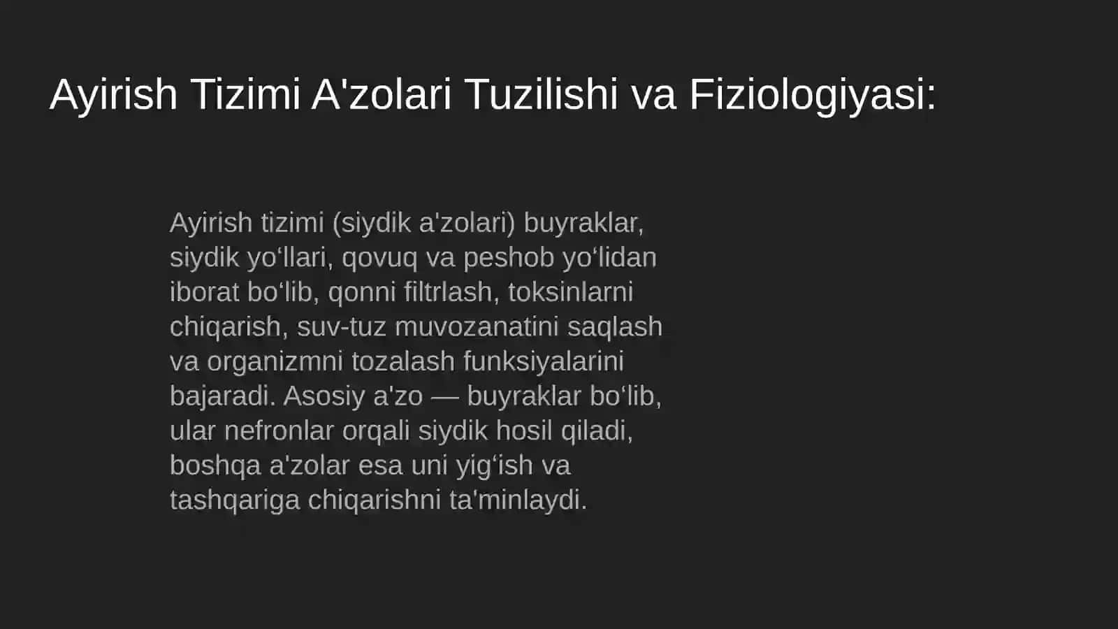 Ayırıw tızımı 3