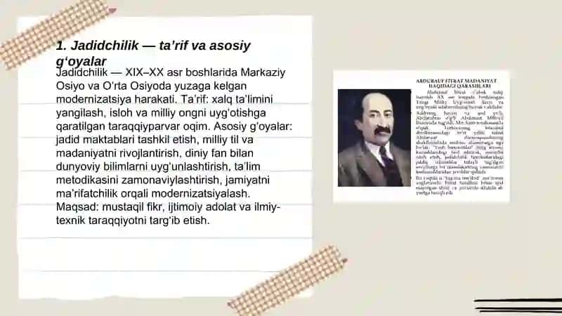 Jadidchilik Taʼlim Usullari 3