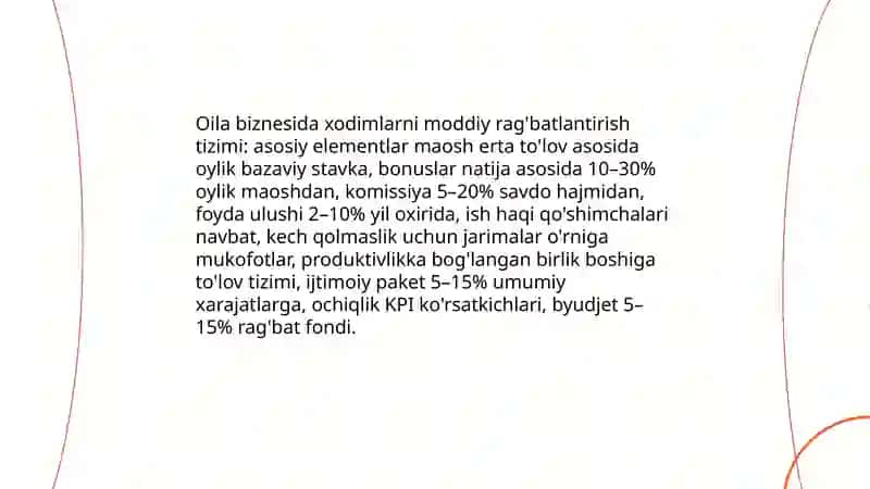 OILAVIY TADBIRKORLIKDA XODIMLARNI MOTIVATSIYALASH 3