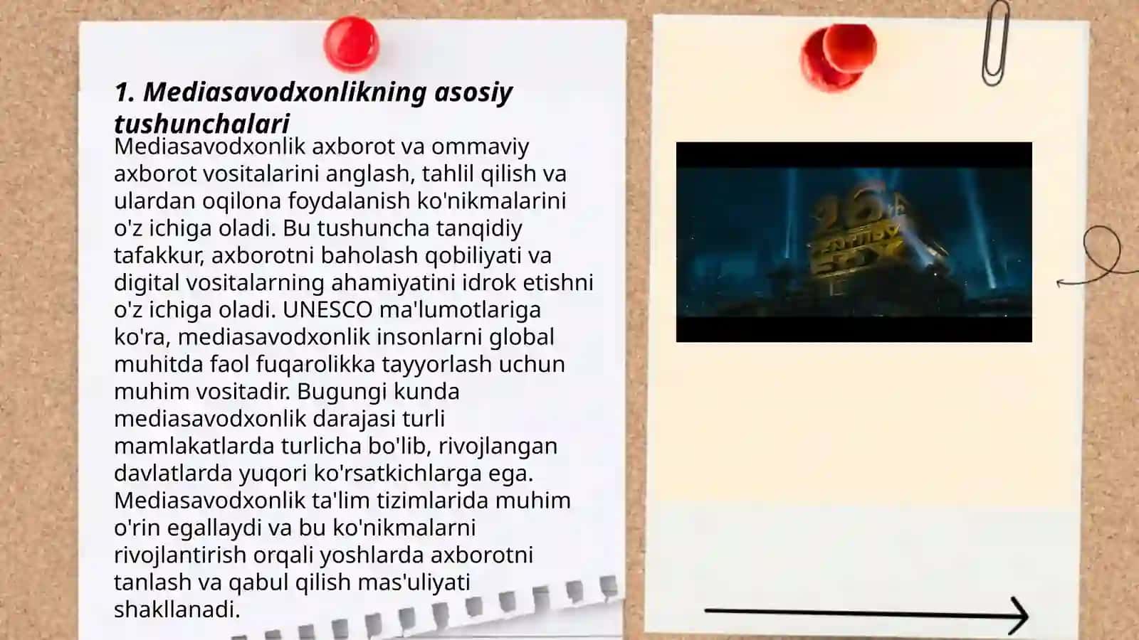Mediasavodxonlikning asosiy tushunchalari 3