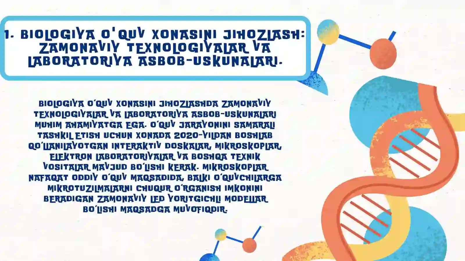 Biologiya o'quv xonasini jihozlash va uning ta'lim-tarbiya o'rnida tutgan o'rni 3
