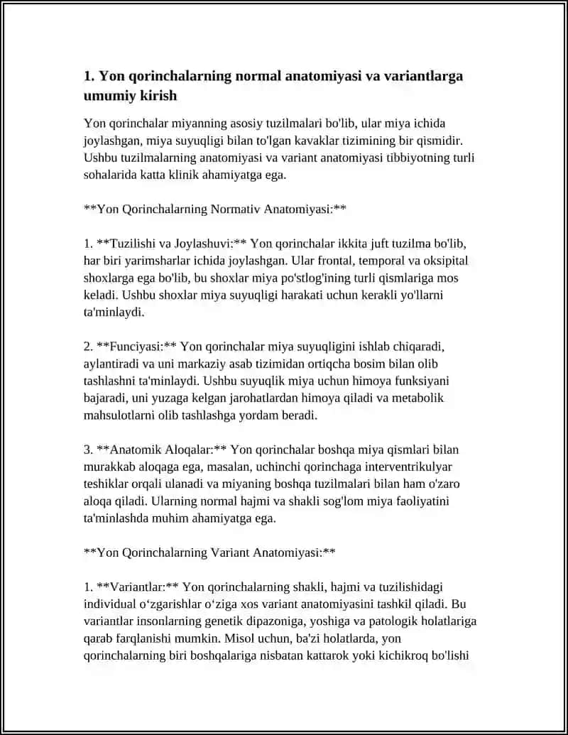 YON QORINCHALARNING VARIANT ANATOMIYASI KLINIK AHAMIYATI 3