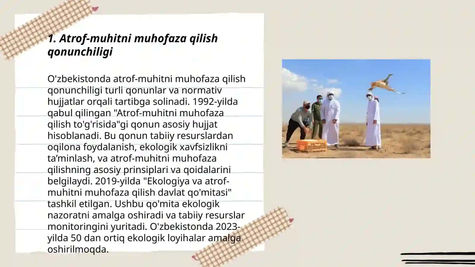 Ekologiya va tabiatni muhofaza qilish: qonun va tamoyillar 3