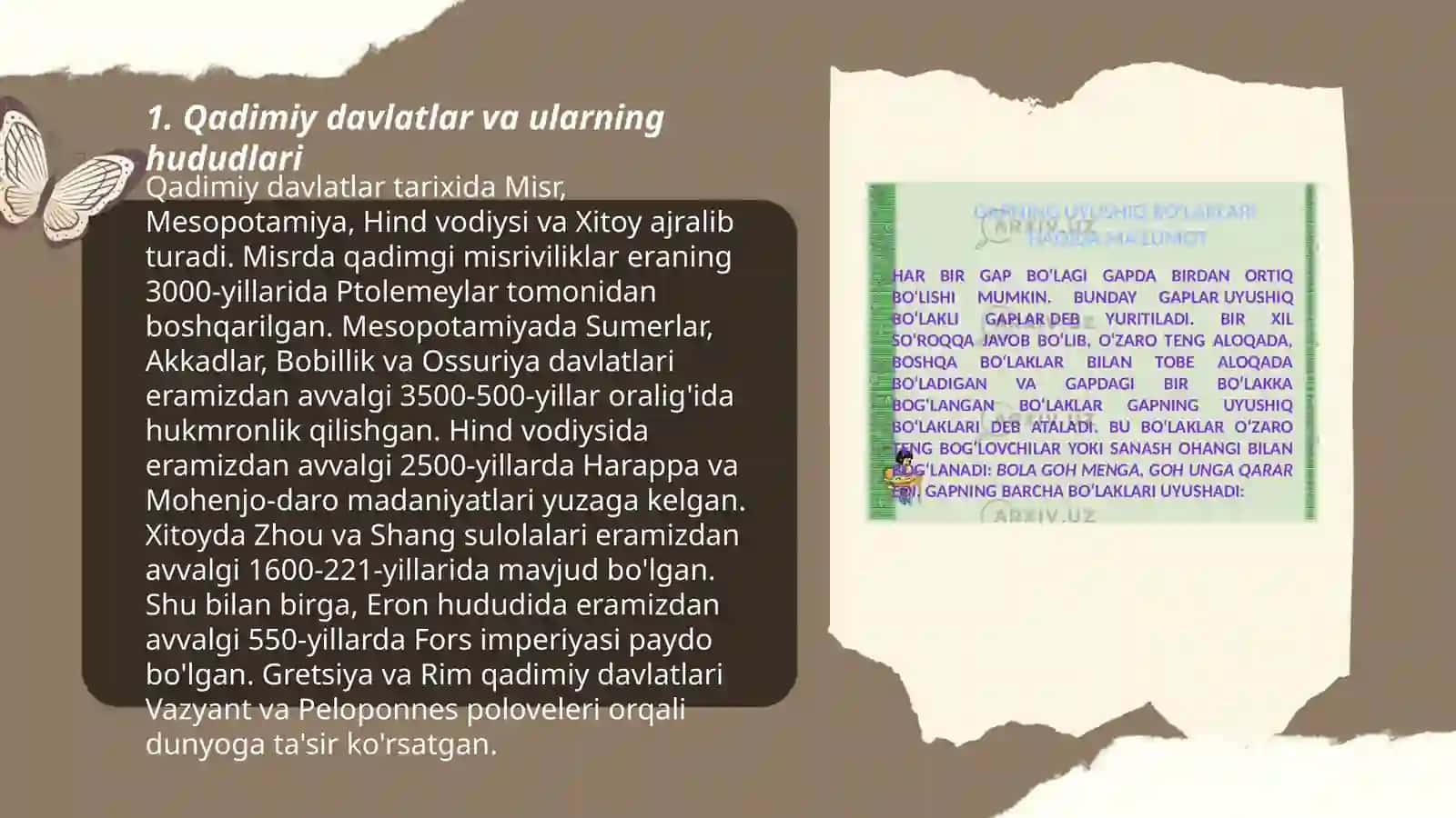 Qadimiy davlatlar va ularning hududlari 3
