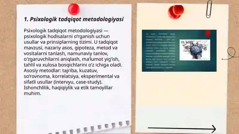 Psixologik tadqiqot metodologiyasi 3