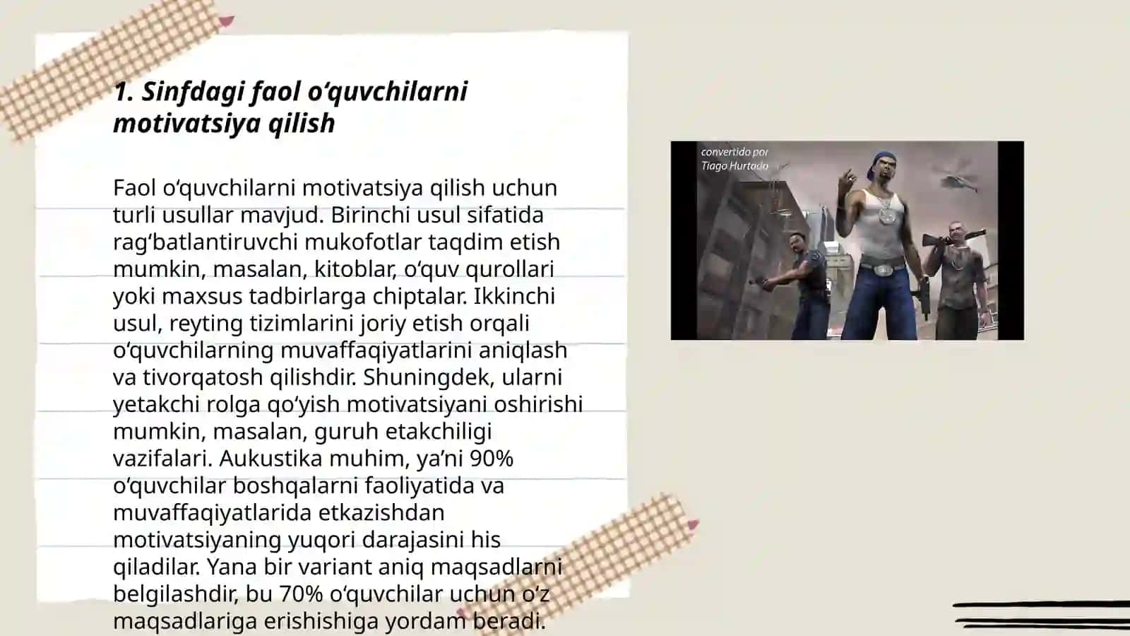 Sinfdagi faol o‘quvchilarni motivatsiya qilish 3