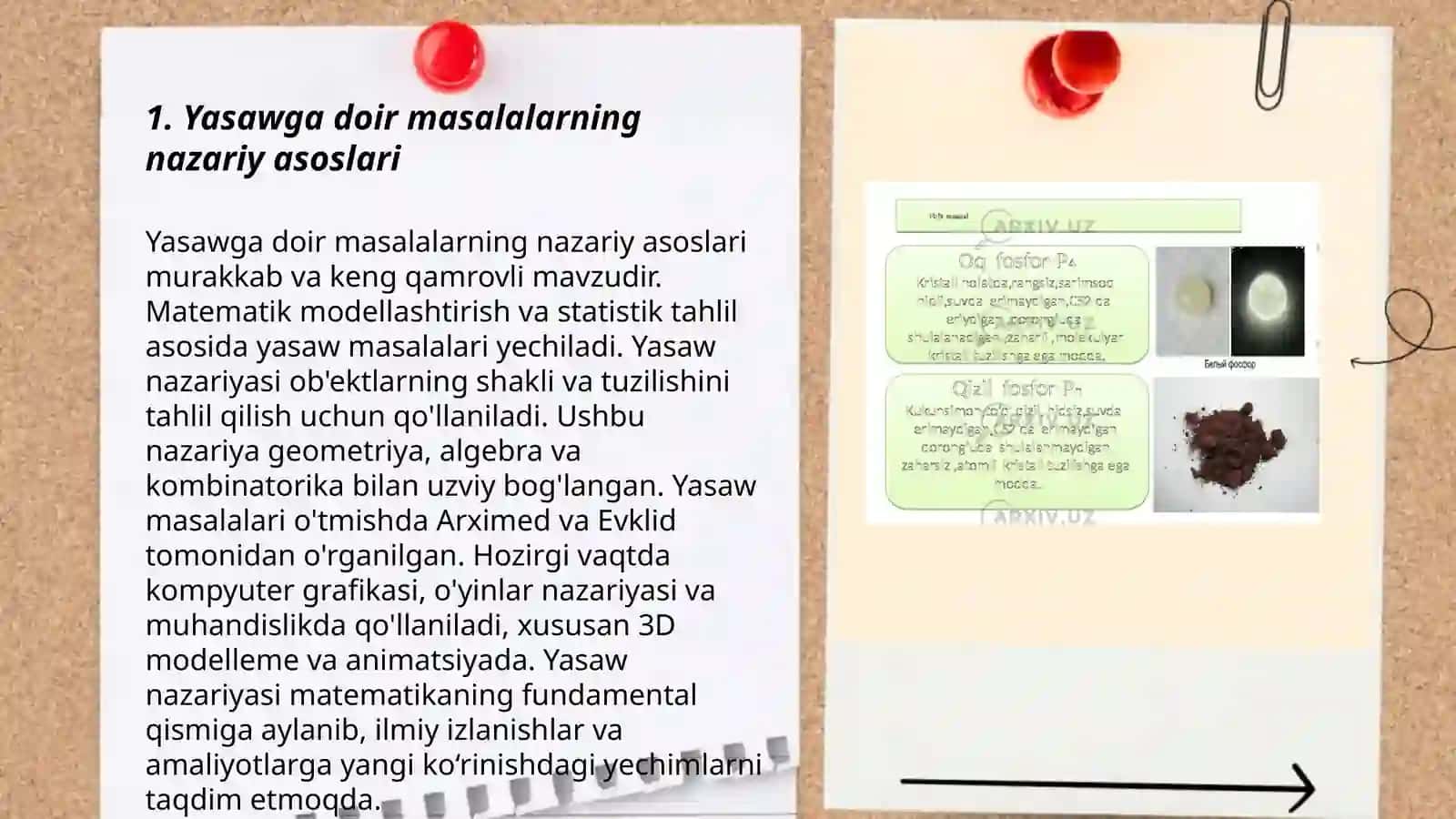 Yasawga doir masalalarning nazariy asoslari 3