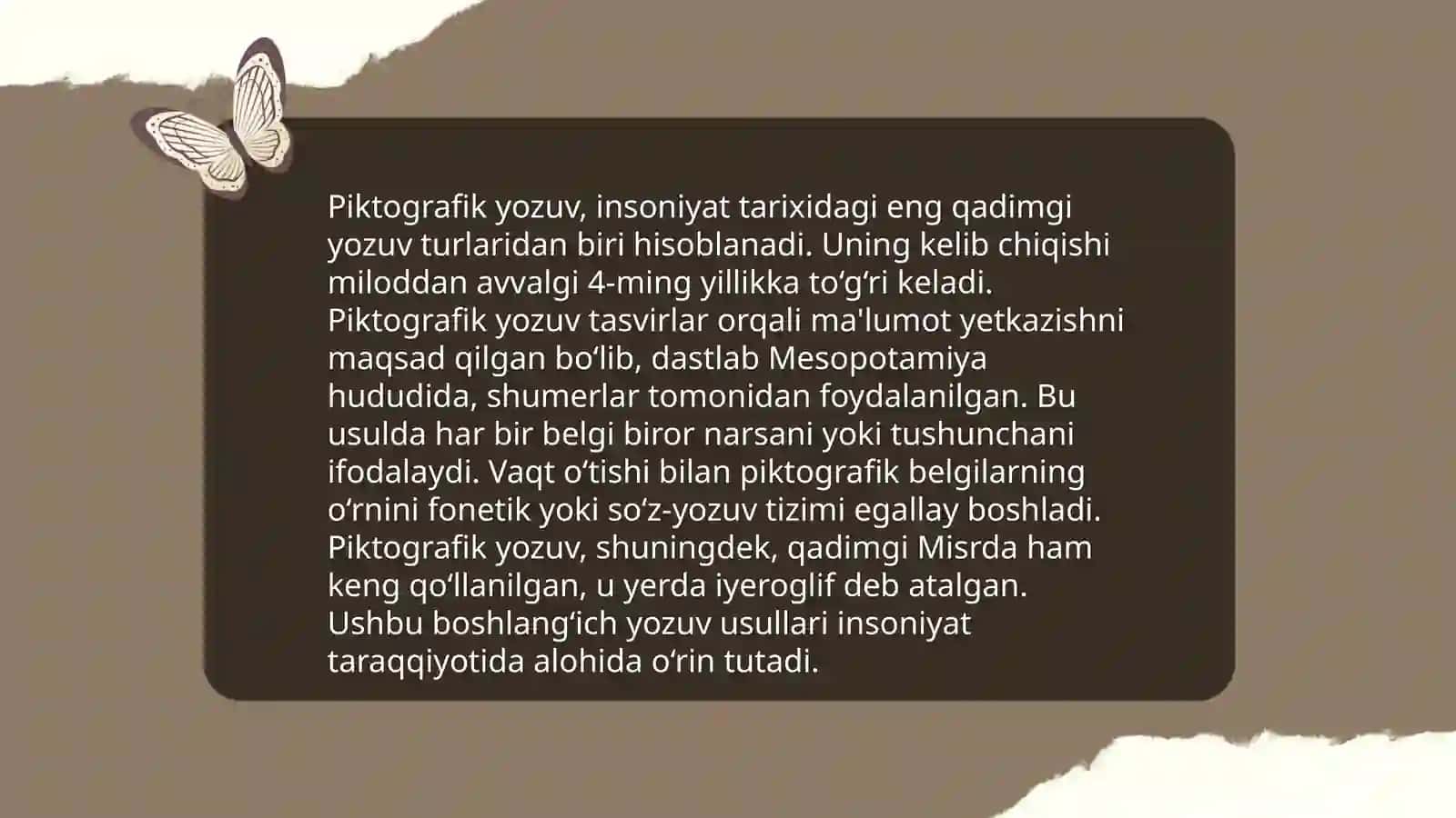 Markaziy Osiyo hududlarida piktografik yozuvlar 3