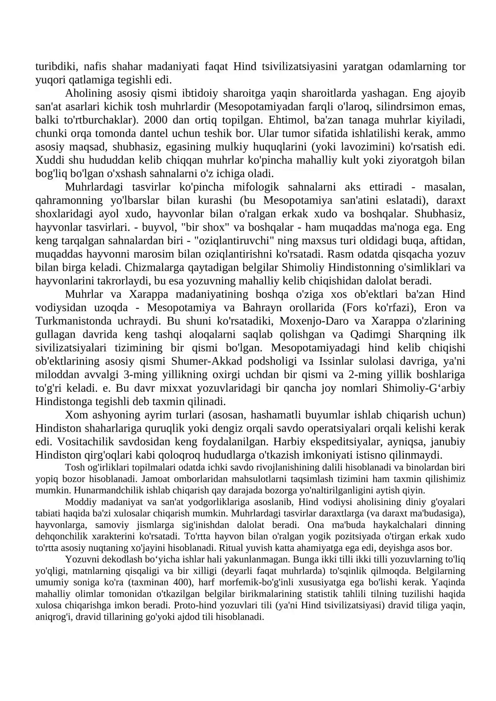 Hindistonnin’ a’yyemgi da’wiri arxeologiyasi 3