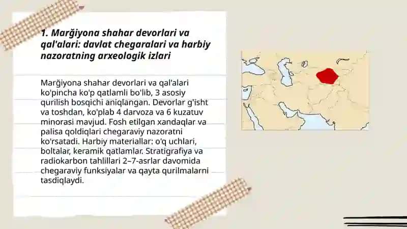 Marğiyona,Baqtrya,Xorazm va Sóğd misolida davlatchilikning arxeologik ifodasi 3