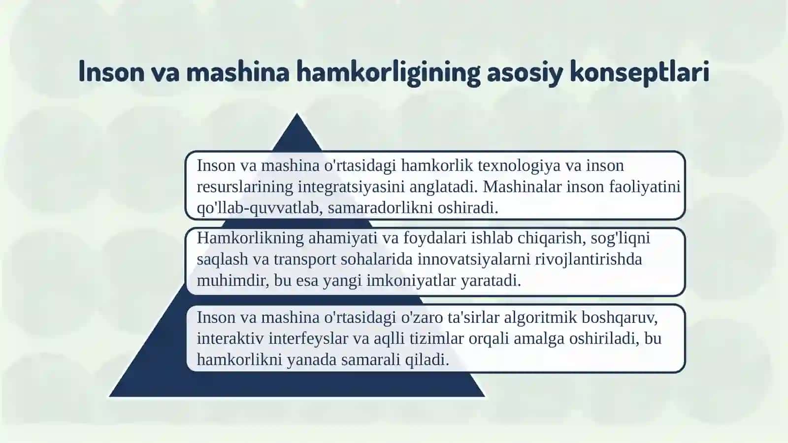 Inson va mashina hamkorligi 3